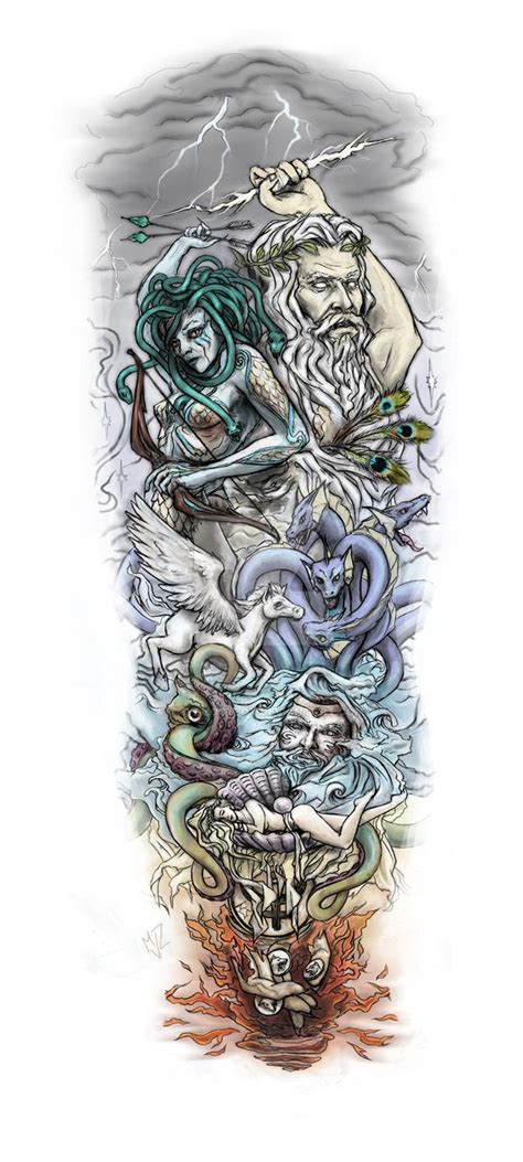 tattoo hera|zeus poseidon and hades tattoo.